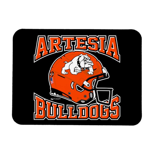Imán Artesia Bulldogs Heritage (Horizontal)