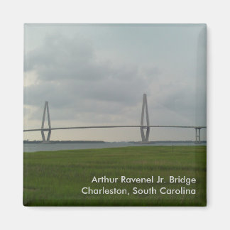 Imán Arthur Ravenel Jr. Bridge Magnet - Charleston, SC