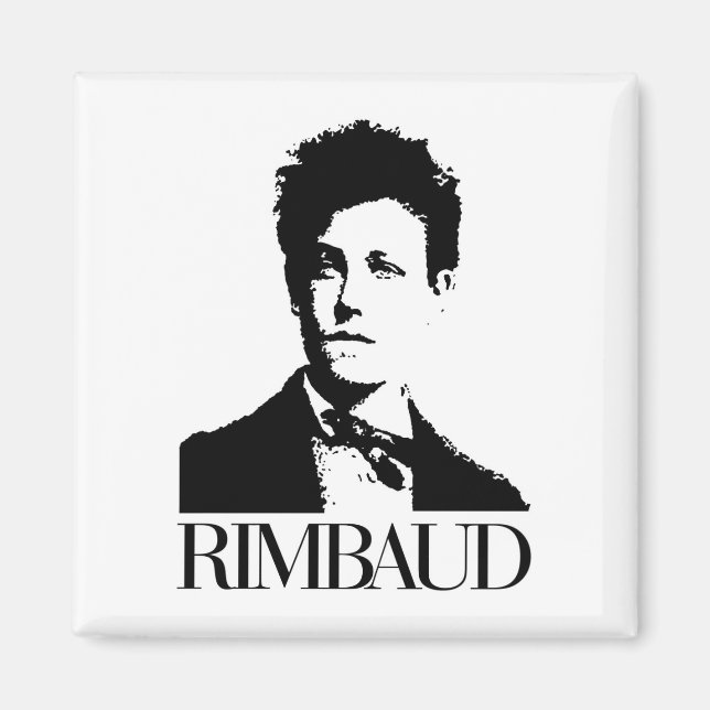 Imán Arthur Rimbaud (Frente)
