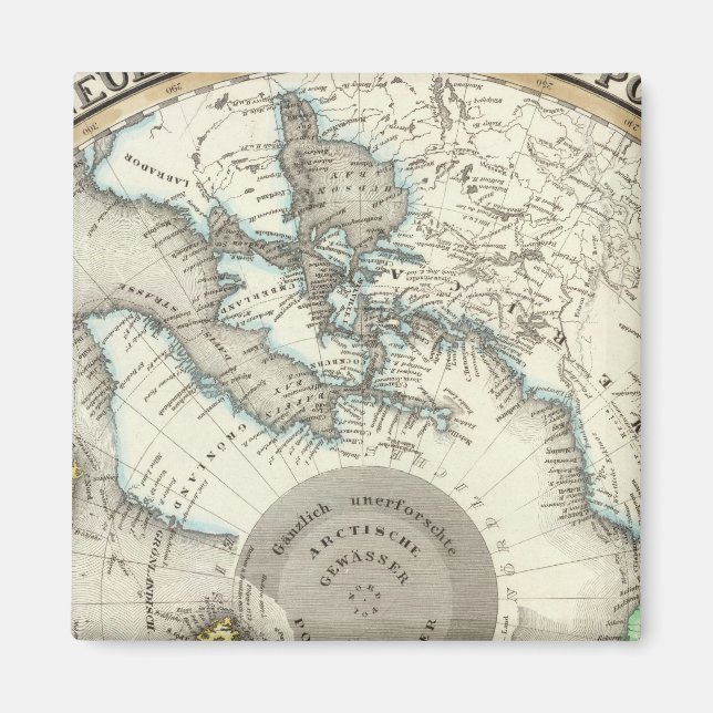 Imán Ártico, Hemisferio Norte (Frente)