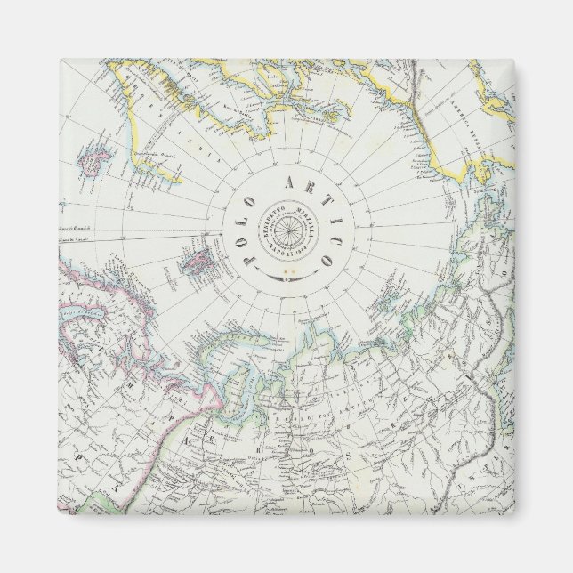 Imán Ártico, Hemisferio Norte (Frente)