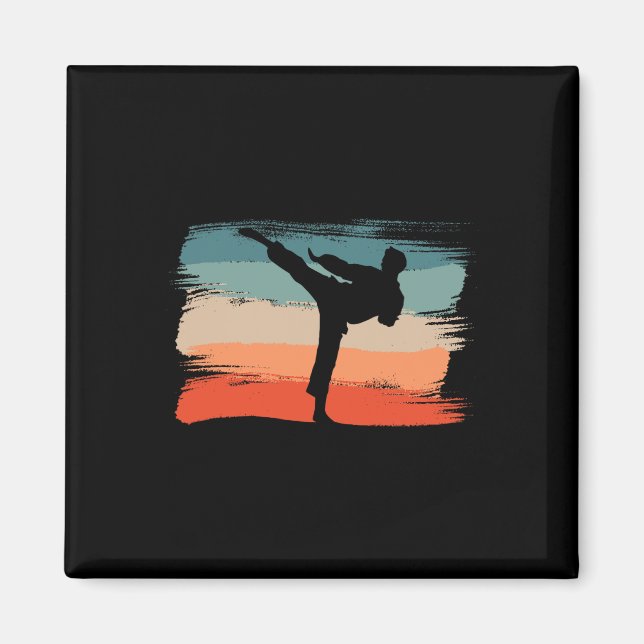 Imán Artículo de fanático de karate Accesorios de artes (Frente)