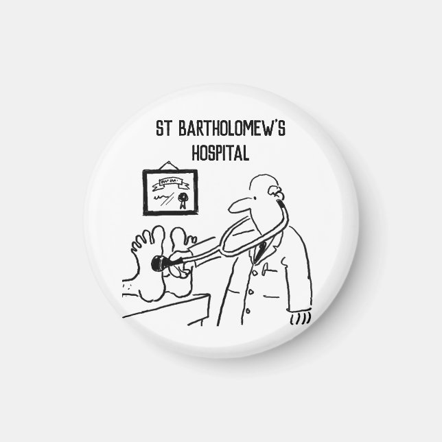 Imán Artículo Gracioso de regalo del donante del fondo  (Frente)