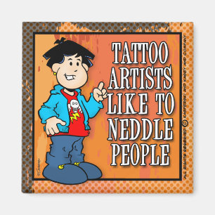 Imán Artista de Tatuajes