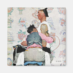 Imán Artista del tatuaje