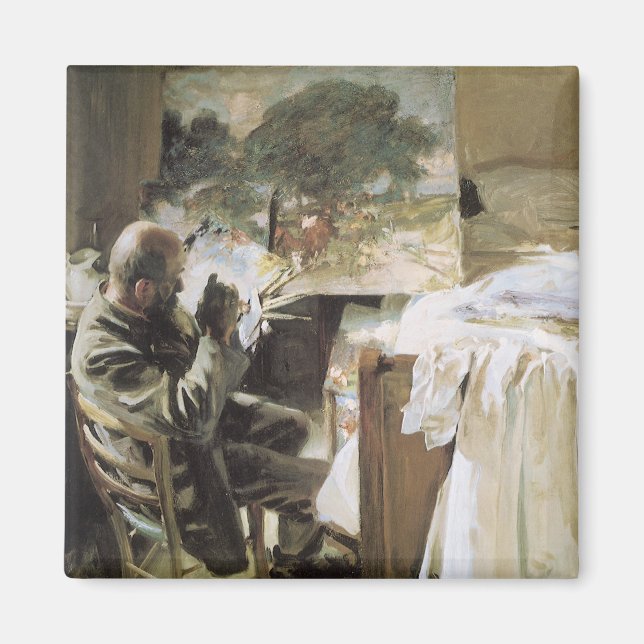 Imán Artista en su estudio de John Singer Sargent (Frente)