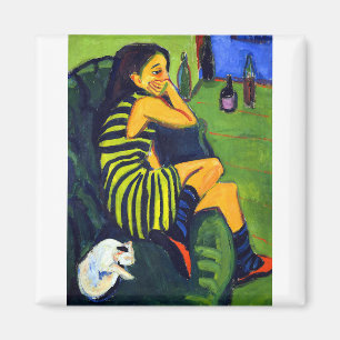 Imán Artista Ernst Ludwig Kirchner Marcella