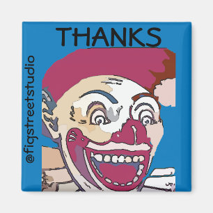 Imán Artista local, Gracias, editar texto