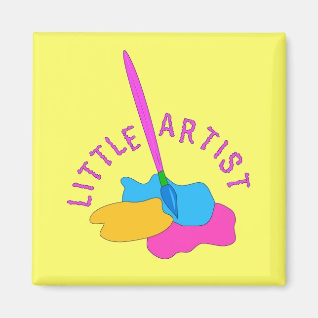Imán Artista pequeño (Frente)