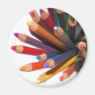 Imán Artistas coloreados lápices de petróleo