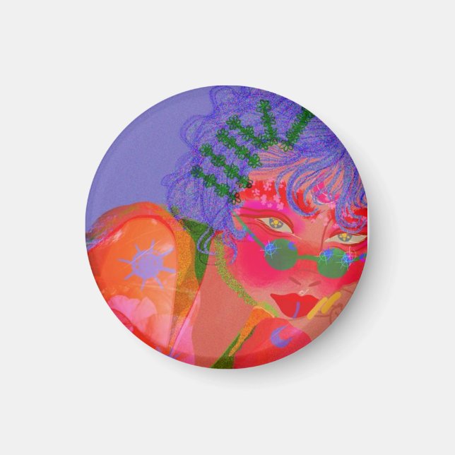 Imán artístico - Crea el tuyo (Frente)