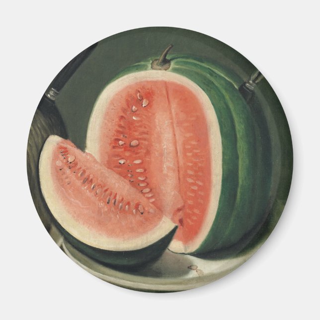 imán artístico "Melones" (Frente)