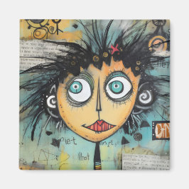 Imán ArtLady 21 Encantadora y angustiada