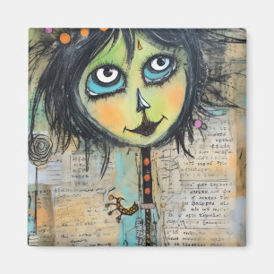 Imán ArtLady 5 Encantadora y angustiada