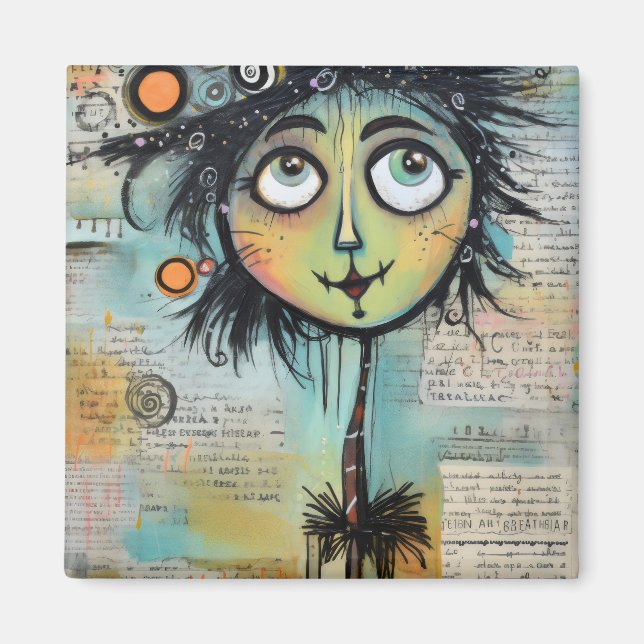 Imán ArtLady 9 Encantador y afligido (Frente)