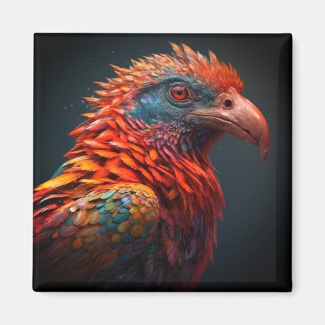 Imán Artsy Bird (Frente)