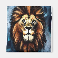 Artsy Wild African Lion