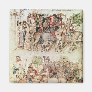 Imán Arturo y sus caballeros que se establecen en