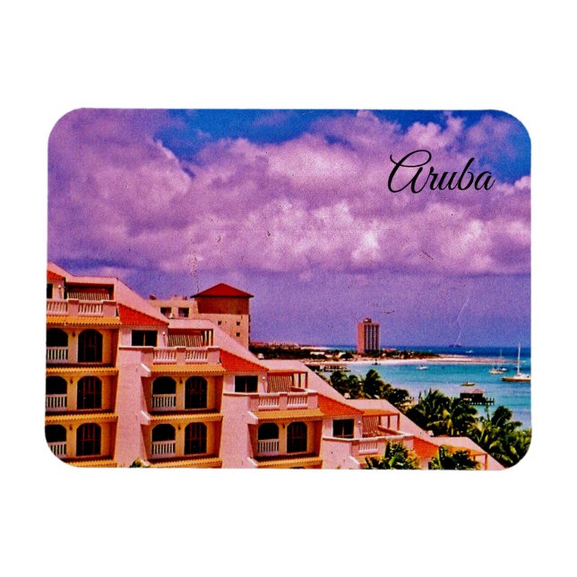 Imán Aruba (Horizontal)