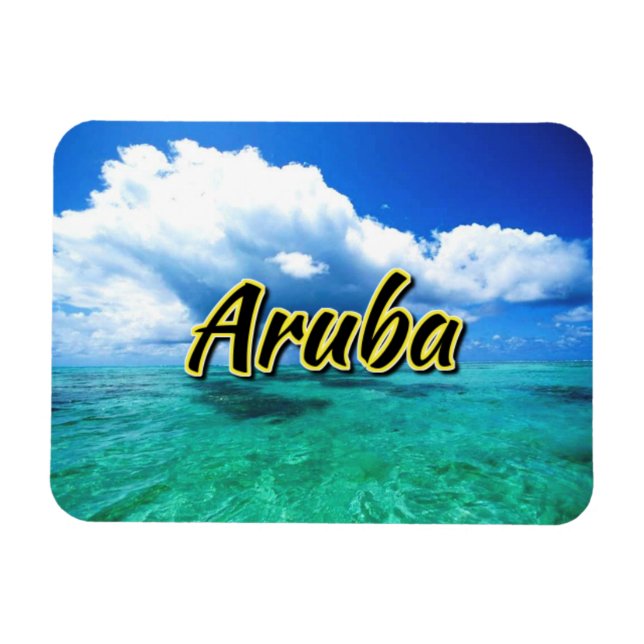 Imán Aruba (Horizontal)