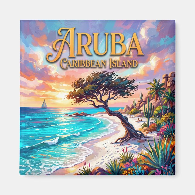Imán Aruba (Frente)
