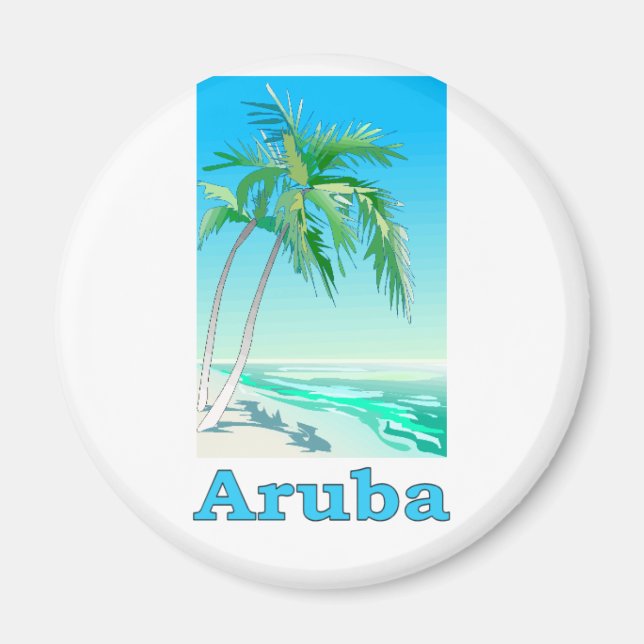 Imán Aruba (Frente)