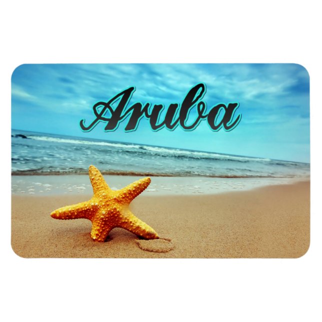 Imán Aruba (Horizontal)