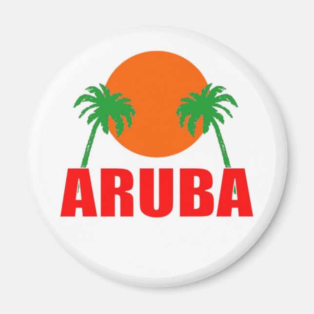 Imán Aruba (Frente)