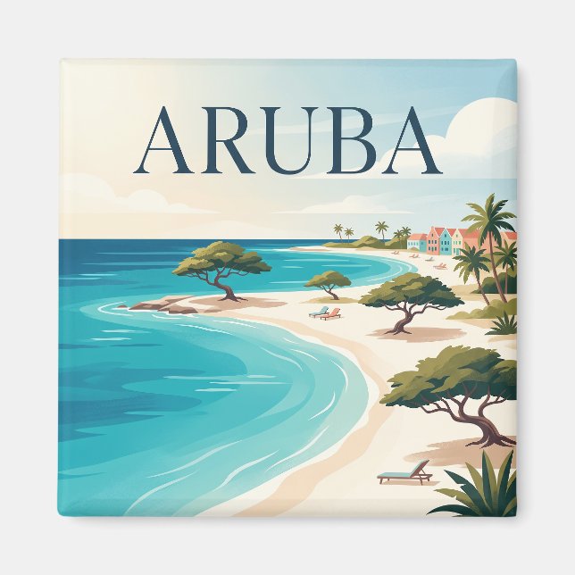 Imán Aruba (Frente)