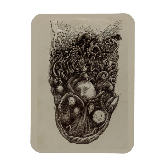 Imán Asalto psicológico (Vertical)