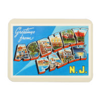 Asbury Park New Jersey NJ Viaje con tarjeta postal
