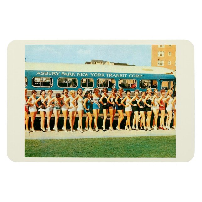 Imán Asbury Park NJ, concurso de belleza (Horizontal)