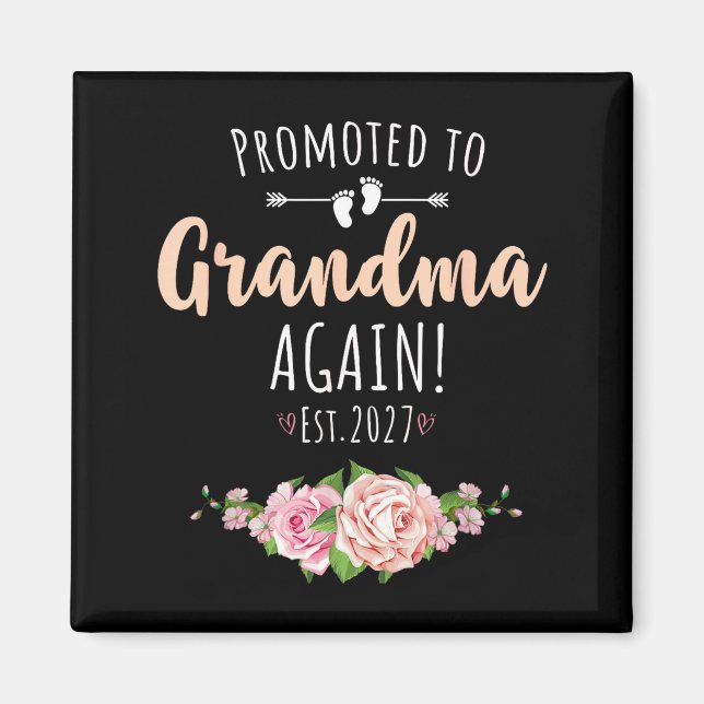 Imán Ascendida a abuela de nuevo 2027 (Frente)