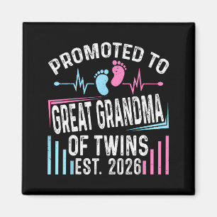 Imán Ascendida a Bisabuela de Gemelos Est 2026 Baby S