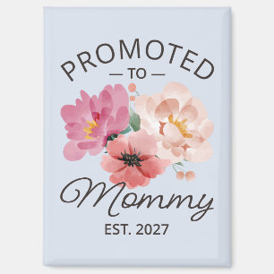 Imán Ascendida a Mamá Est 2027 Anuncio de Nueva Mamá VI