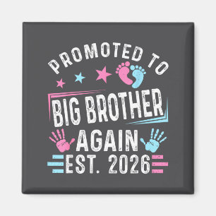 Imán Ascendido a Big Brother de nuevo Est. 2026 Vintage