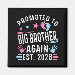 Imán Ascendido a Big Brother de nuevo Est. 2026 Vintage