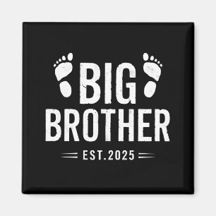 Imán Ascendido a Big Brother Est. 2025 Anuncio de bebé