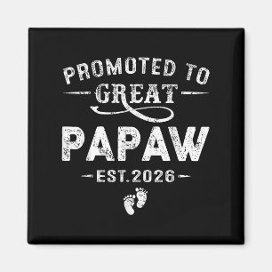 Imán Ascendido a Gran Papaw Est 2026 Anuncio de Embaraz