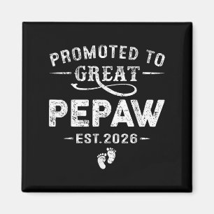 Imán Ascendido a Gran Pepaw Est 2026 Anuncio de Embaraz
