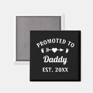 Imán Ascendido a Papá Paternidad Día del Padre