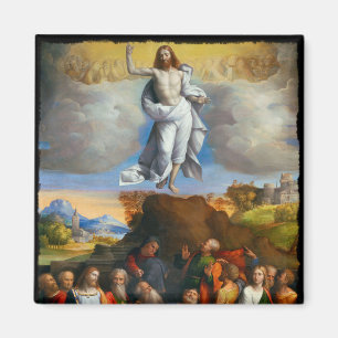 Imán Ascensión en nubes doradas