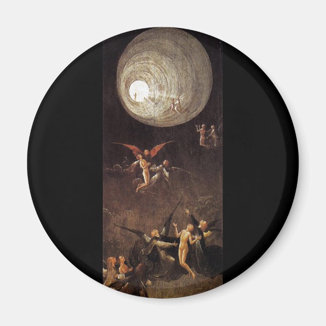 Imán Ascenso de los bendecidos, por Hieronymus Bosch (Frente)