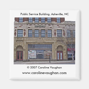 Imán Asheville 1699, edificio de servicio público,