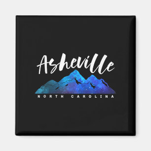Imán Asheville Carolina del Norte Campamento Senderismo
