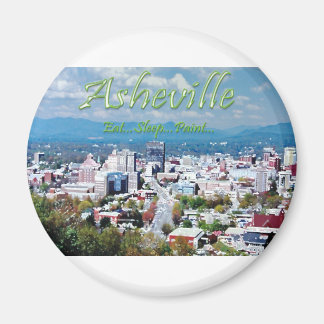 Imán Asheville... come.. duerme... pintura