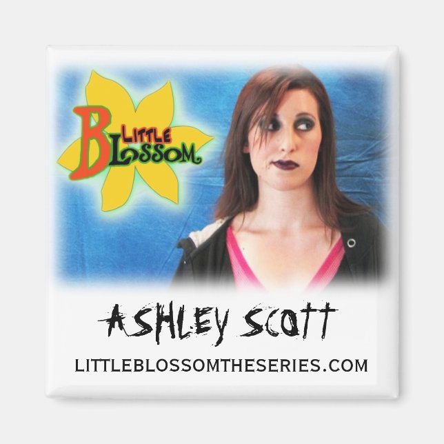 Imán Ashley Scott Fridge Magnet (Frente)