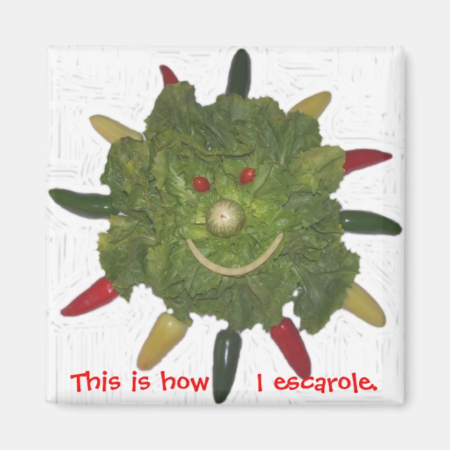 Imán Así es como me escarola. (Frente)