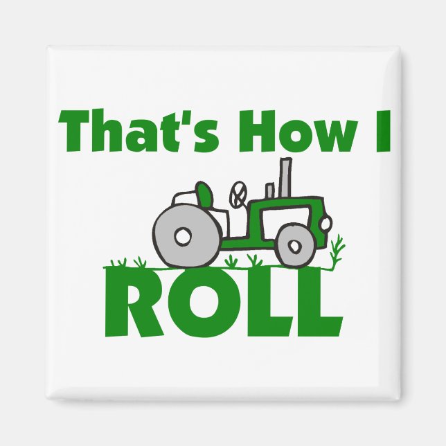 Imán Así es como rollo (Frente)