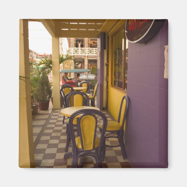 Imán Asia, Camboya, Siem Reap, cafetería. (Frente)